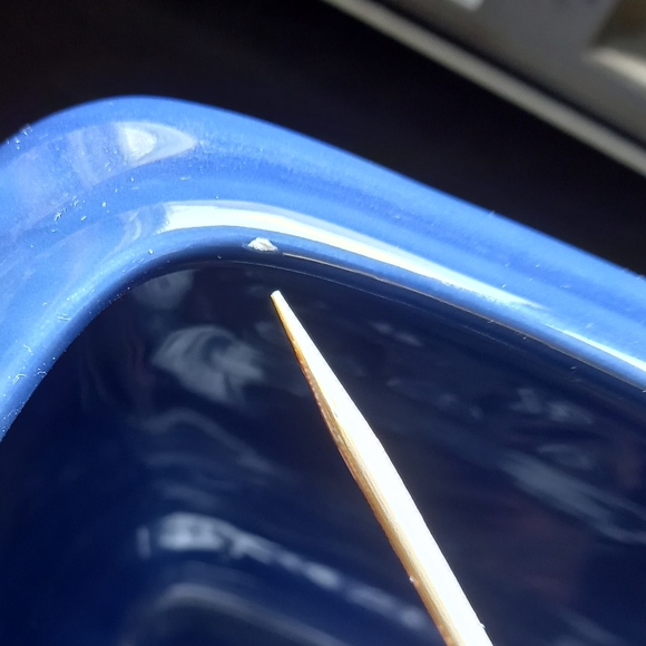 Vintage Ricard Water Pitcher, Blue Ceramic Barware - Picture 6 of 10